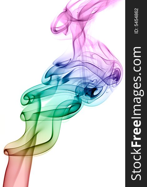 Colored smoke