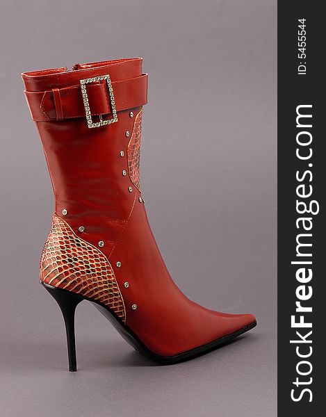 Modern beautiful convenient footwear for the catalogue
