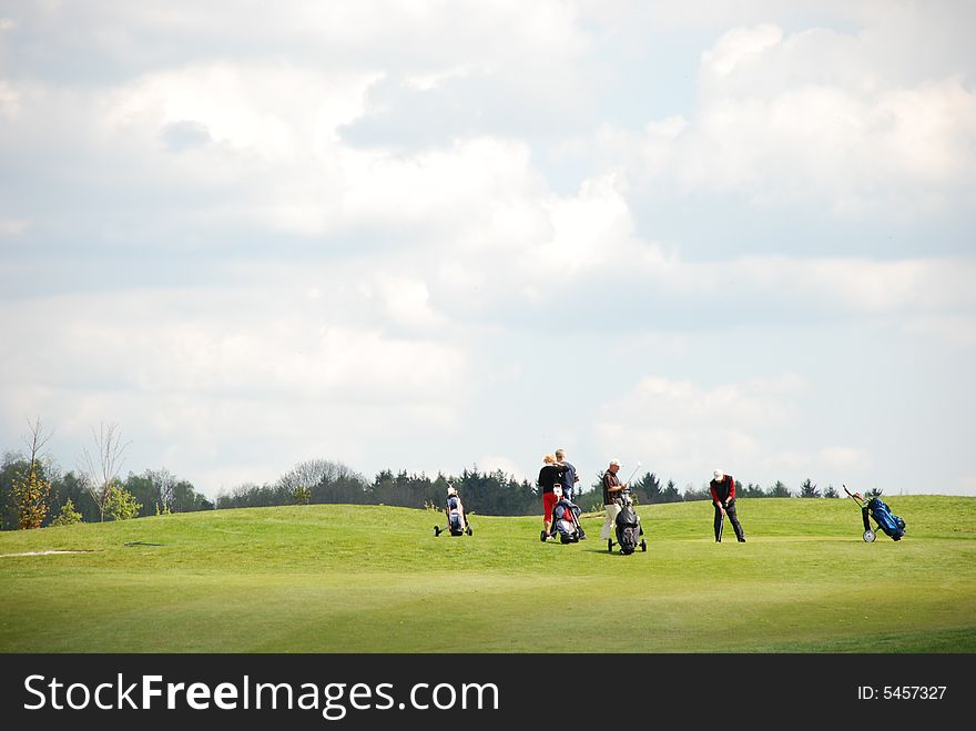 Golf course in The Czech Republic