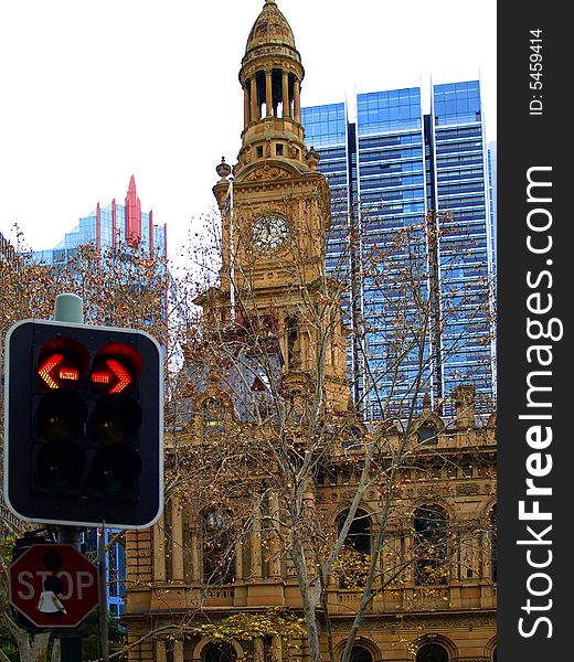 This scene always amuses me they don't give you much choice you just got to visit sydney town hall. This scene always amuses me they don't give you much choice you just got to visit sydney town hall