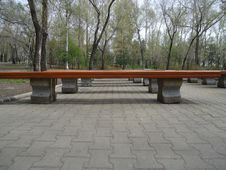 Benches. Royalty Free Stock Photos