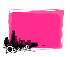 City With Place For Text. Vector Stock Images City With Place For Text. Vector Stock Images