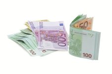 Euro Banknotes Money Royalty Free Stock Photo