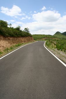 Road Line And Curve Stock Image Road Line And Curve Stock Image