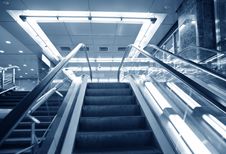 Escalator Royalty Free Stock Photography Escalator Royalty Free Stock Photography