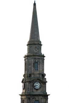 Clocktower (isolated) Stock Photos Clocktower (isolated) Stock Photos