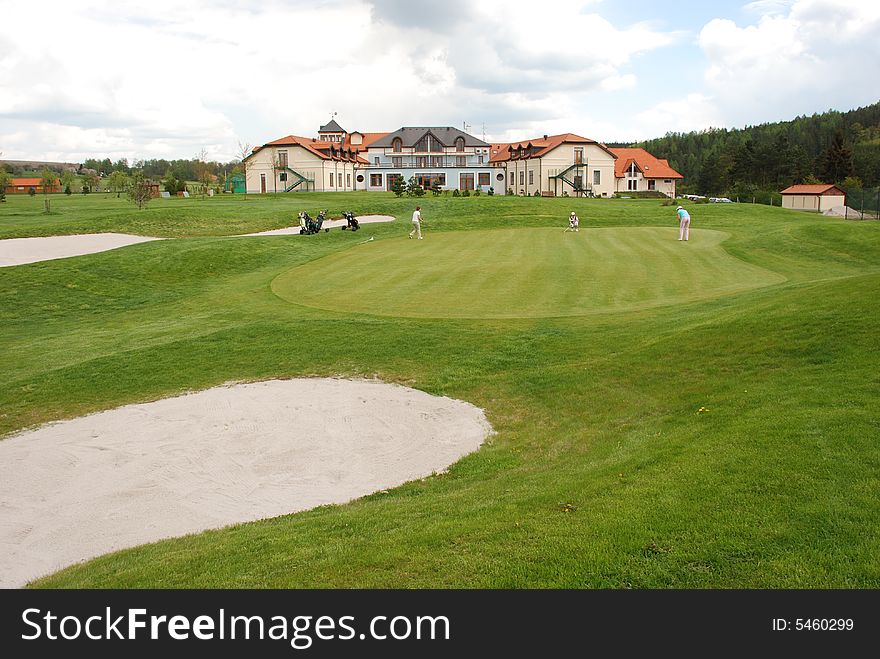 Golf course in The Czech Republic