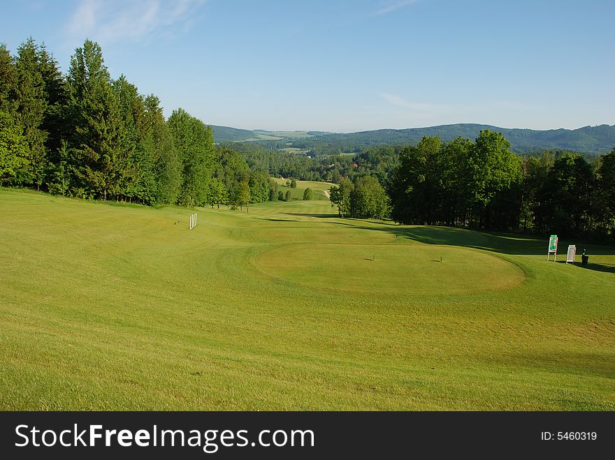 Golf course in The Czech Republic