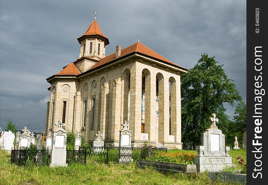Eastern church in Romania