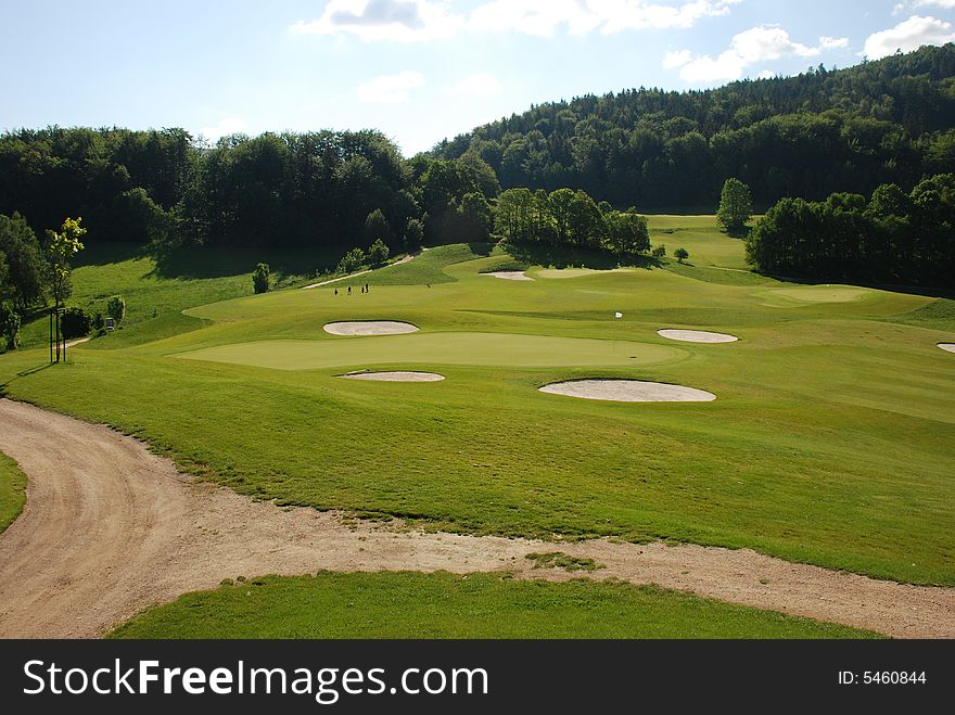 Golf course in The Czech Republic