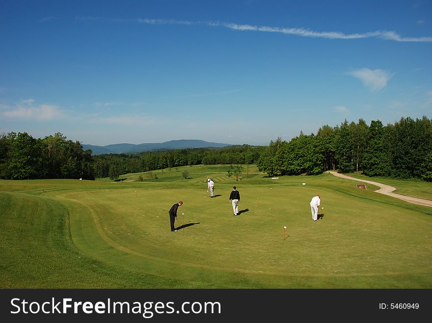 Golf course in The Czech Republic