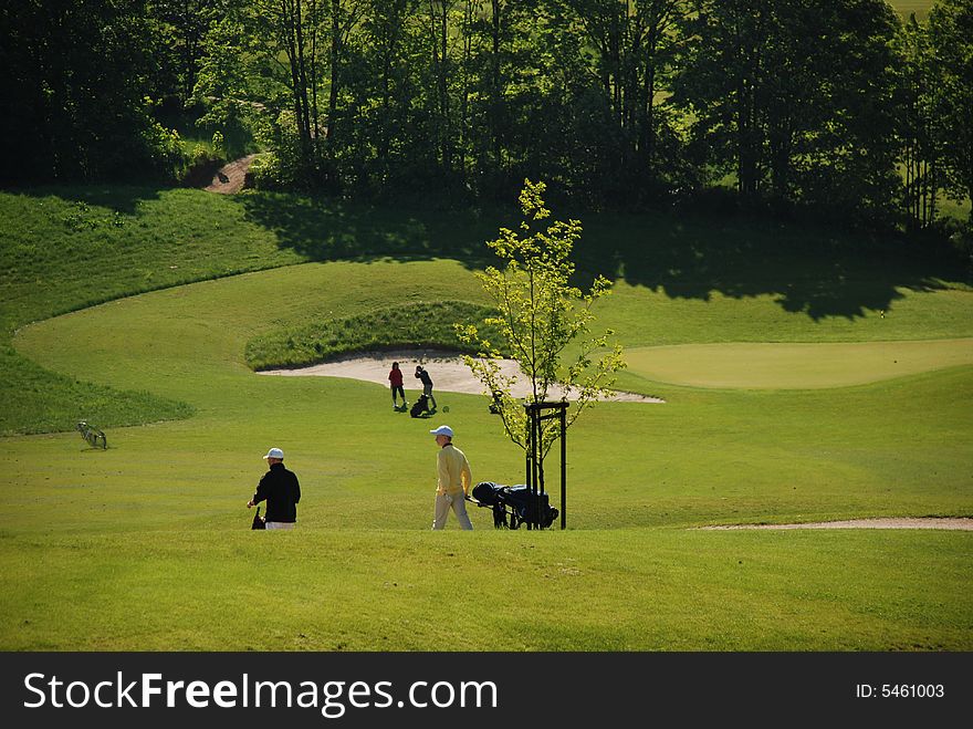 Golf course in The Czech Republic