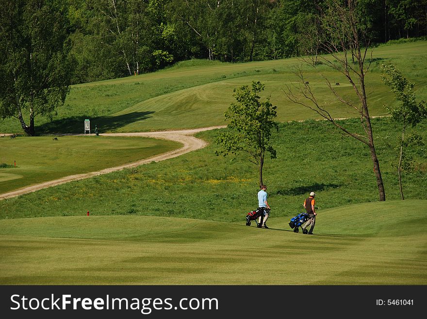 Golf course in The Czech Republic