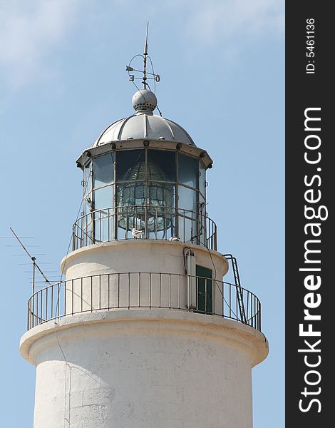 Lighthouse over the sea (Formentera - Baleares)