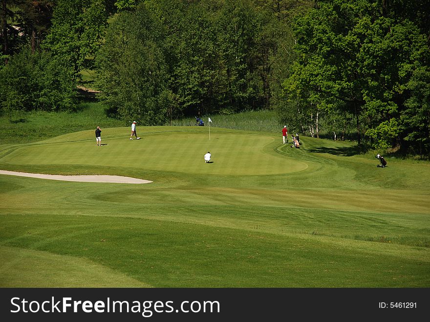 Golf course in The Czech Republic