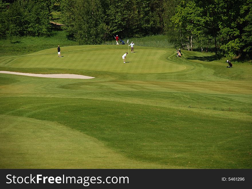 Golf course in The Czech Republic