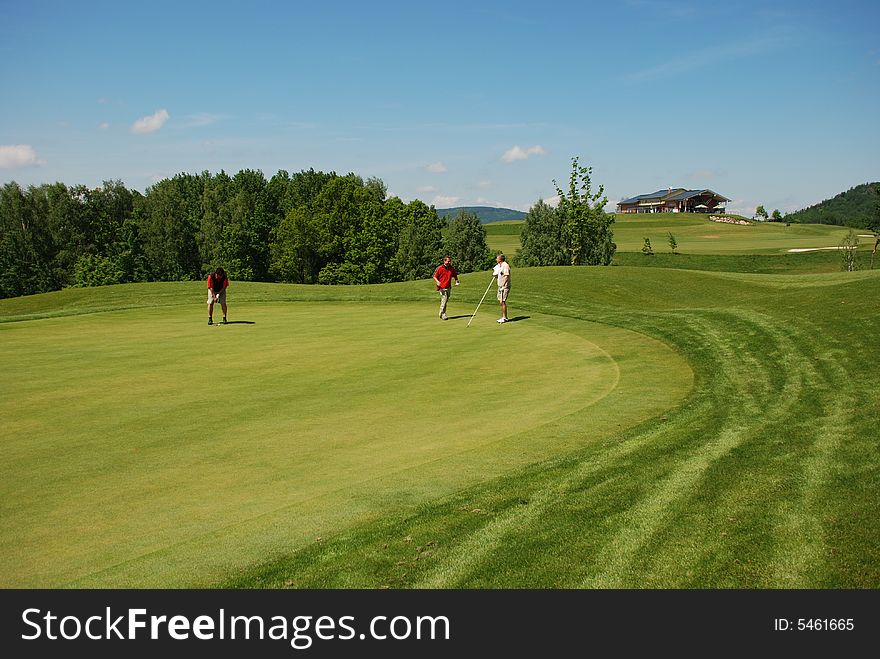 Golf course in The Czech Republic