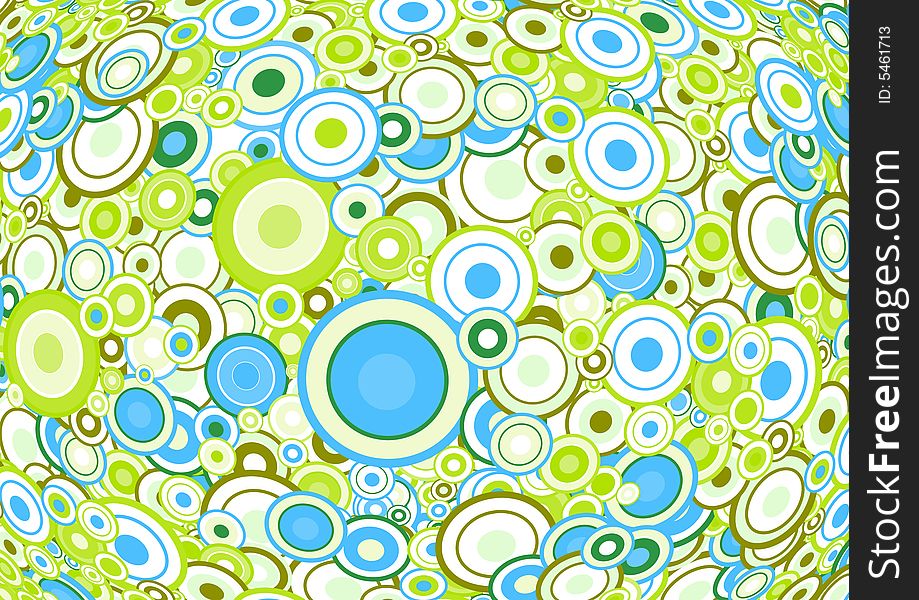 Retro colorful pattern. Vector