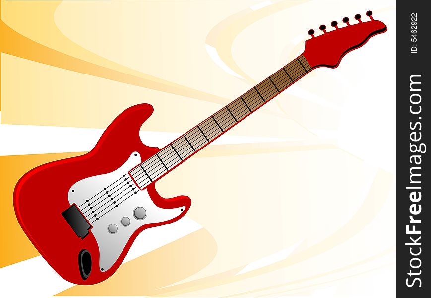Guitar on gradient background abstract backgrouds. Guitar on gradient background abstract backgrouds