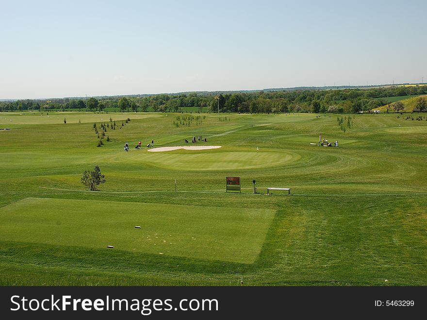 Golf course in The Czech Republic