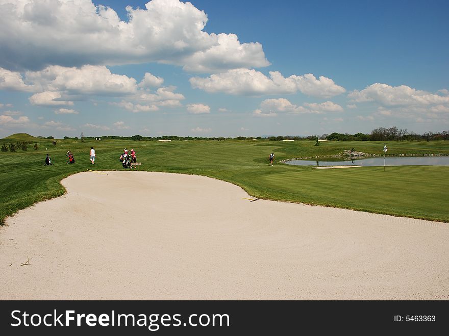 Golf course in The Czech Republic