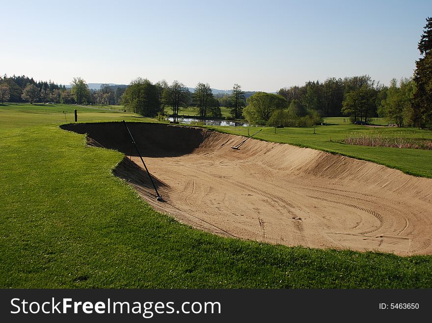 Golf course in The Czech Republic