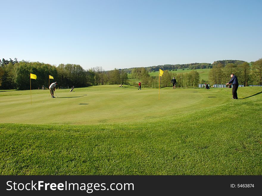 Golf course in The Czech Republic