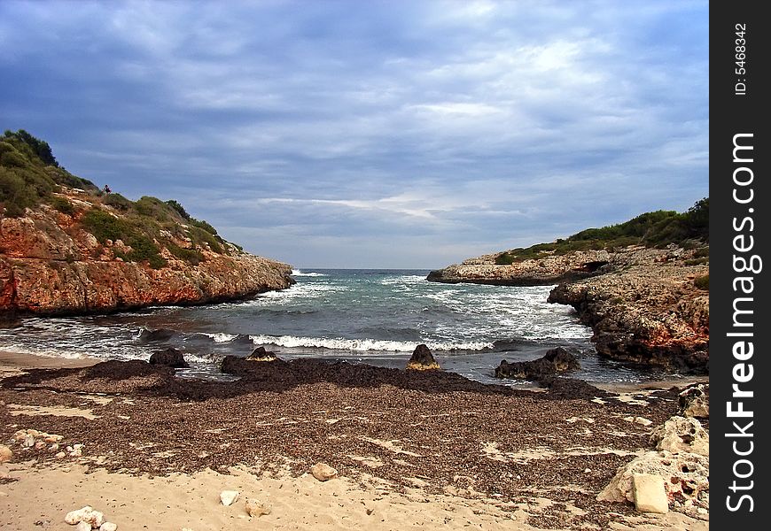 Cala Brafi Beach in Majorca (Balearic Islands)