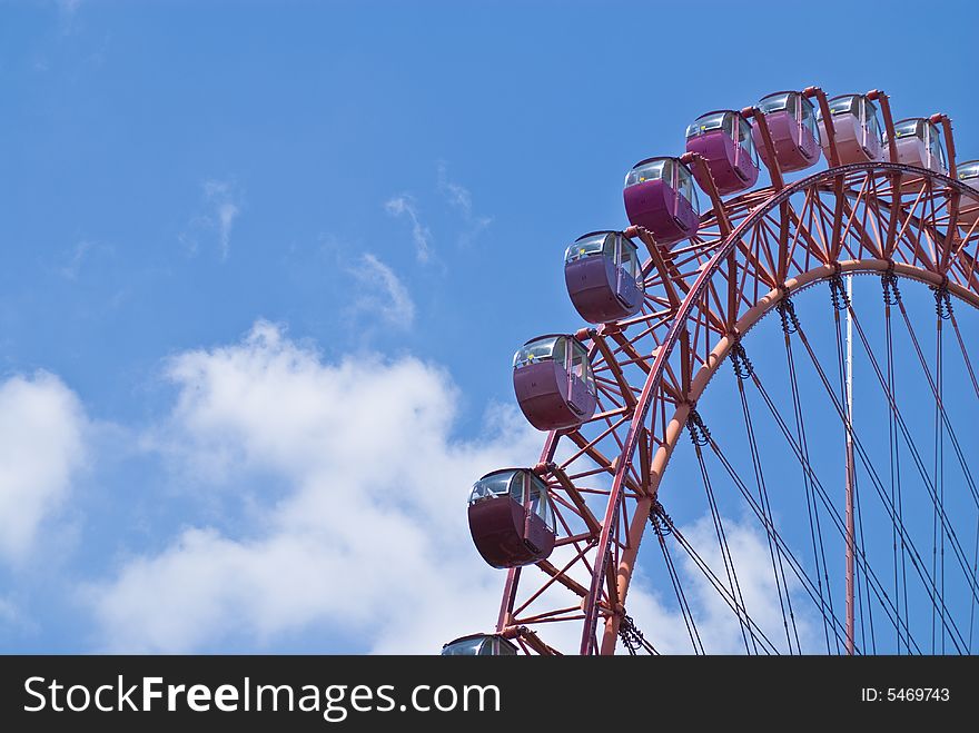 Ferris Wheel Copyspace