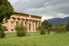 Temple Of Hera In Paestum. Stock Images Temple Of Hera In Paestum. Stock Images