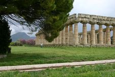 Temple Of Hera In Paestum. Stock Images Temple Of Hera In Paestum. Stock Images