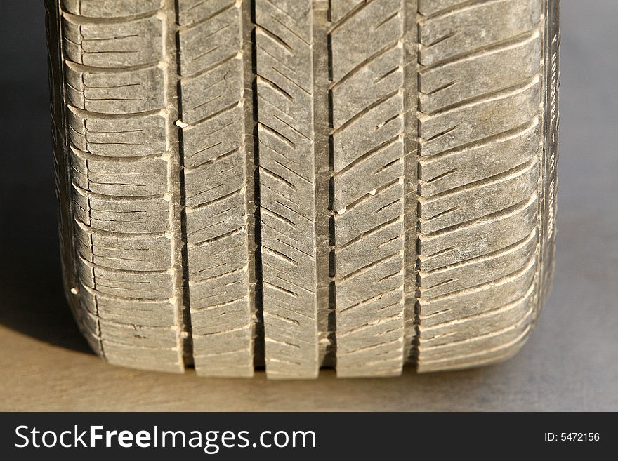A close up of a  dirt tyre. A close up of a  dirt tyre