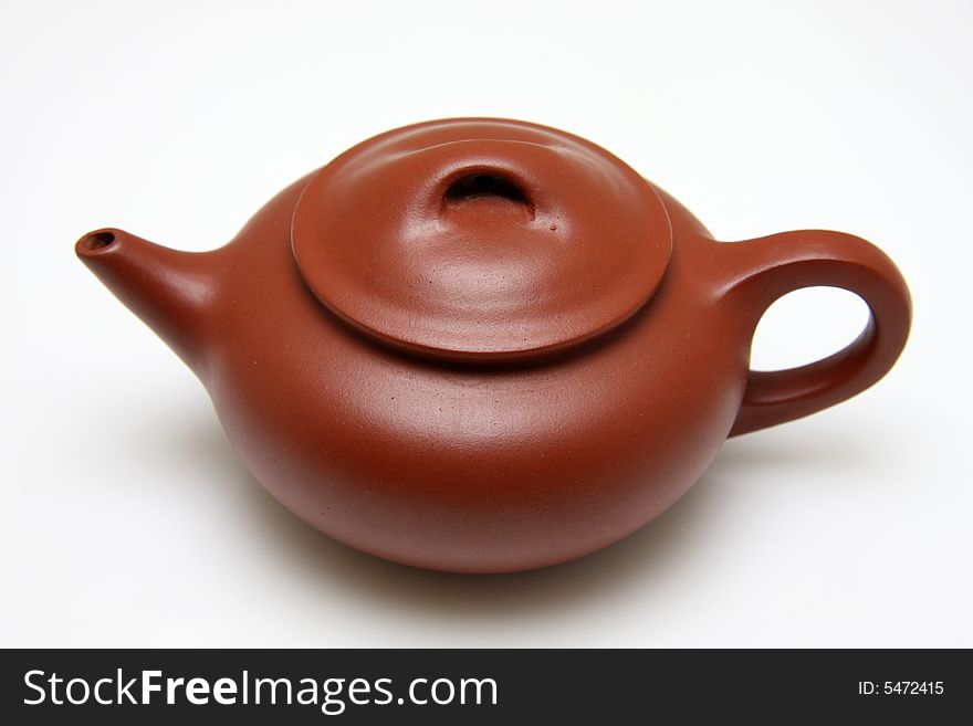 My clay teapot from China.