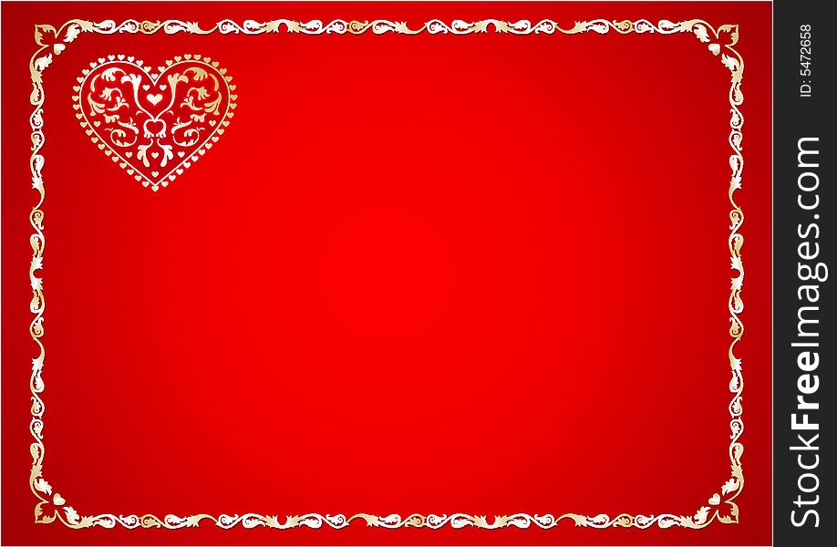 The valentine's day vector background
