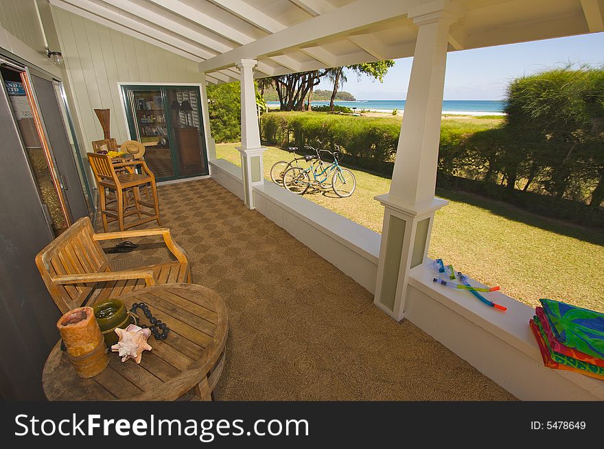 Oceanfront Lanai with Spectacular View