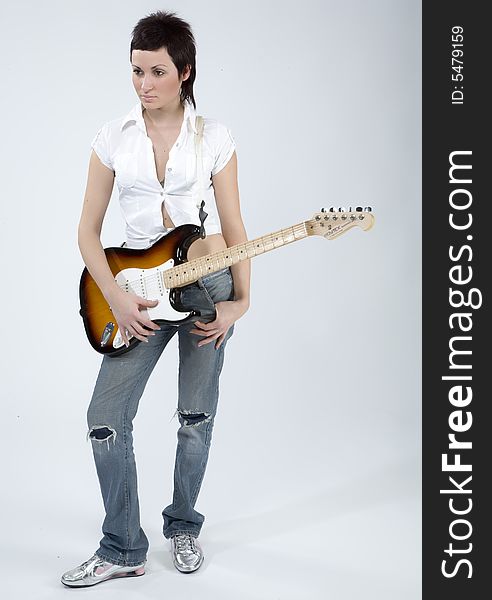 Guitar Rocker Girl