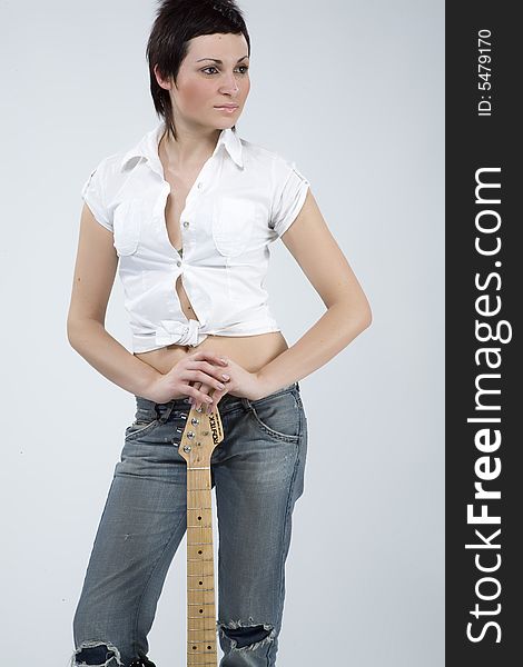 Guitar Rocker Girl