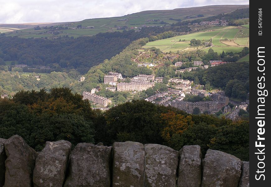 Walking On Yorkshire Moors.