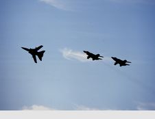 Military Fighter Jets Royalty Free Stock Images