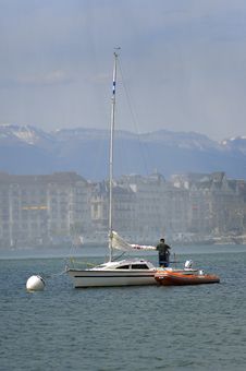 Sail Boat Royalty Free Stock Images Sail Boat Royalty Free Stock Images