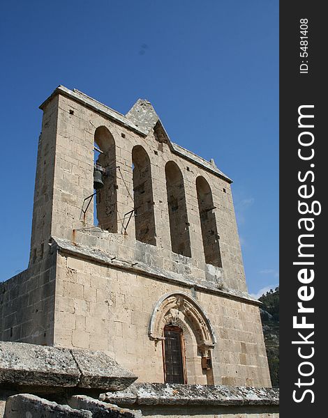 12th century Church of Bellapais Monastery located in Kyrenia, Cyprus. 12th century Church of Bellapais Monastery located in Kyrenia, Cyprus.