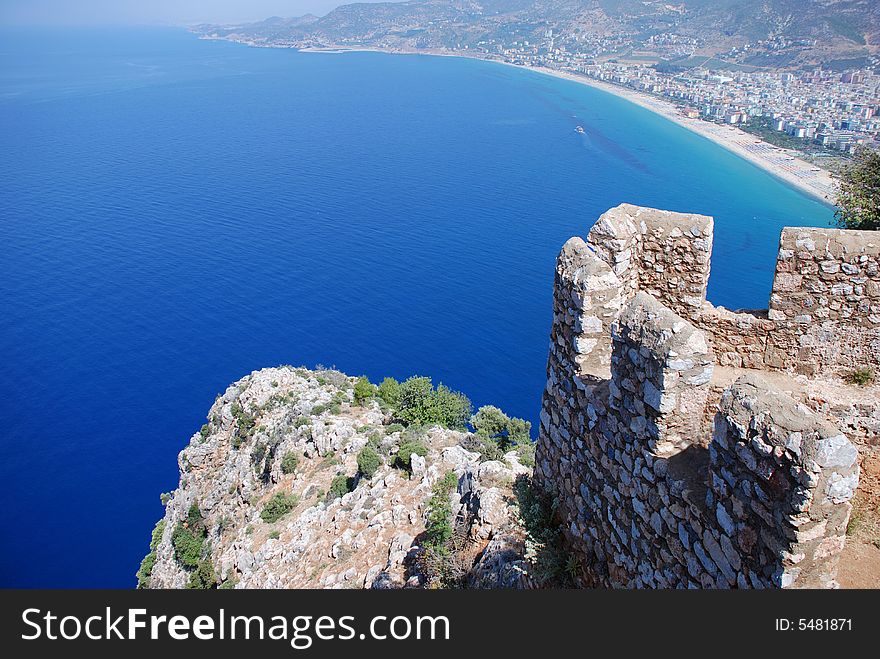 Byzantian Fortress on the rock