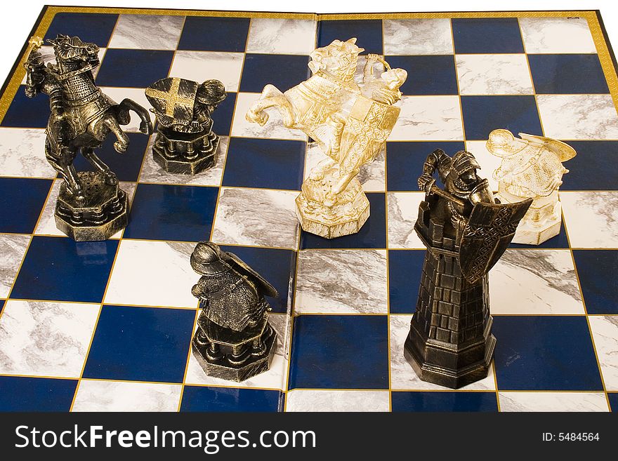 Fragment of a chess party