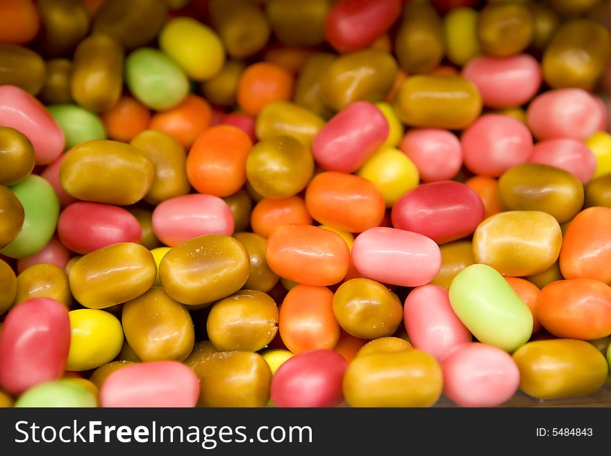 A photo of multi-colored Sweet Food