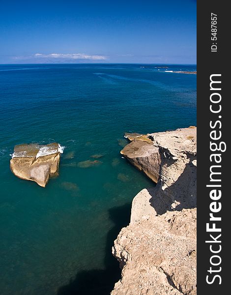 Rocky coast near La Caleta, Tenerife