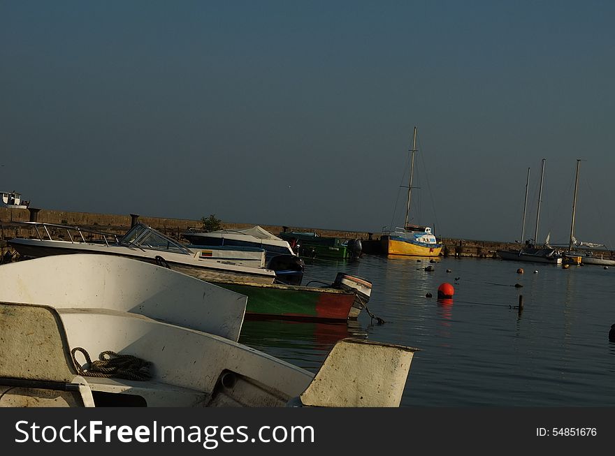 Walk along the promenade in Nida. Walk along the promenade in Nida