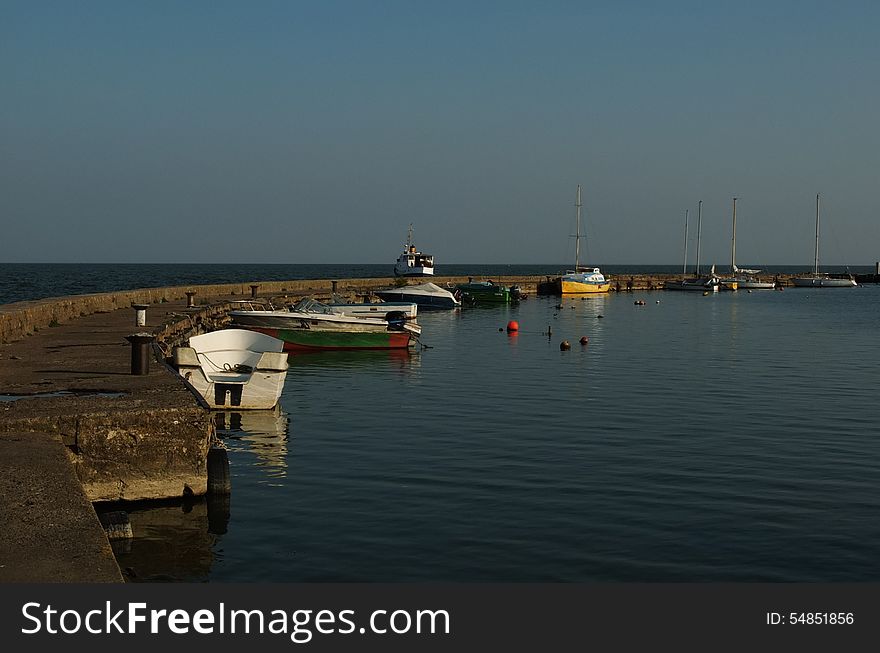 Walk along the promenade in Nida. Walk along the promenade in Nida