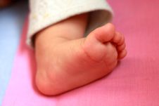 NEWBORN FEET Stock Image NEWBORN FEET Stock Image