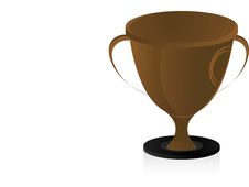 Winning Cup Royalty Free Stock Photo