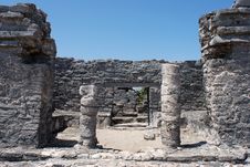 Tulum Gates Stock Image